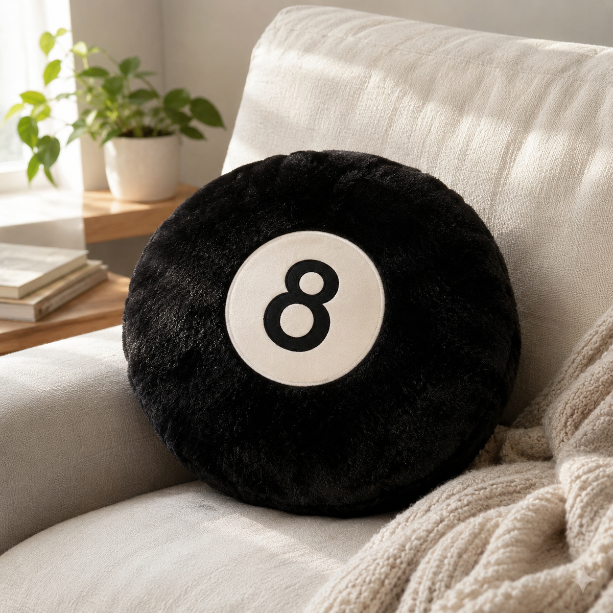 8 Ball Pillow