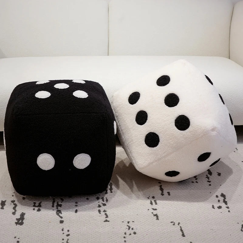 Dice Plush Pillow