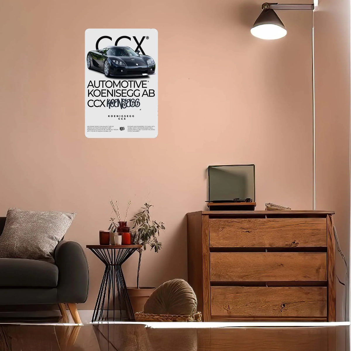 Koenigsegg Metal Posters