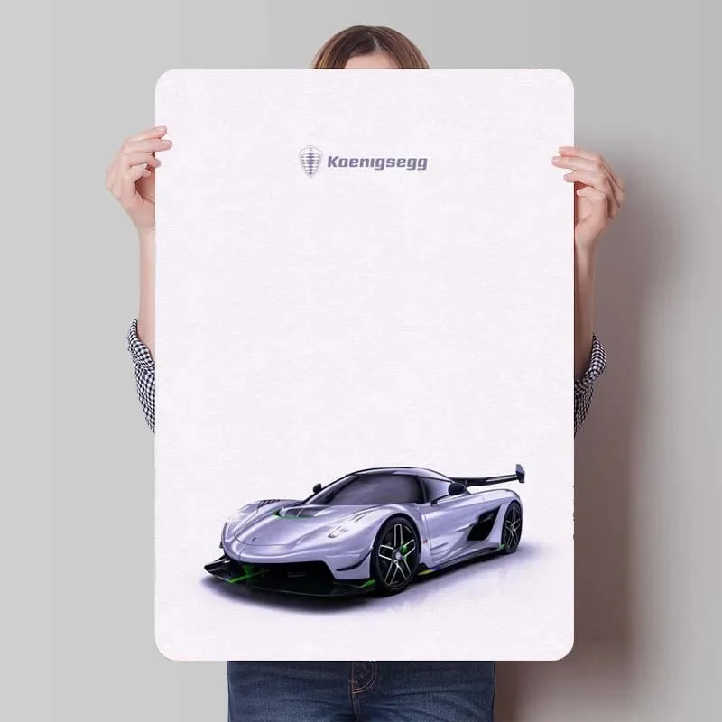 Koenigsegg Metal Posters