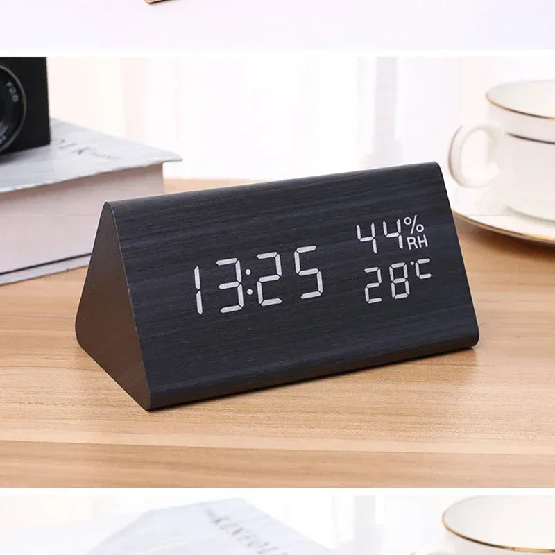 Wooden Alarm Clock